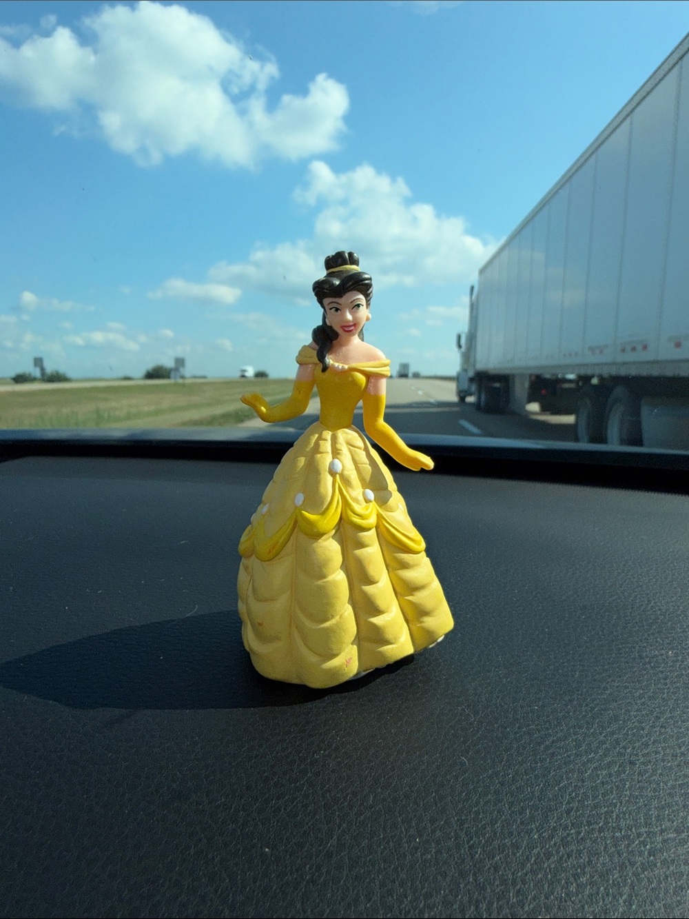 Disney Beauty and the BEAST Belle 3 1/2" Princess PVC Cake Topper Figure